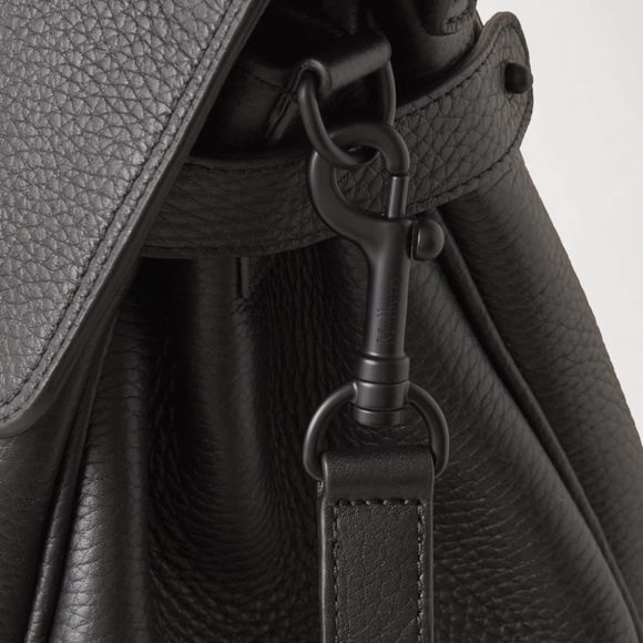 Mulberry 'Oversized Alexa' in Black Heavy Grain Leather Bag - MSRP $1795 - BNWT - Picture 4 of 7
